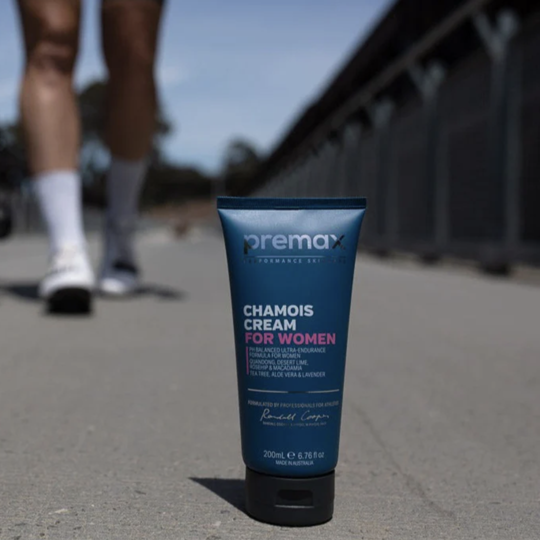 Premax Women's Chamois Cream 200ml - Premium Anti-Chafe, Ultra-Endurance Formula for Cyclists