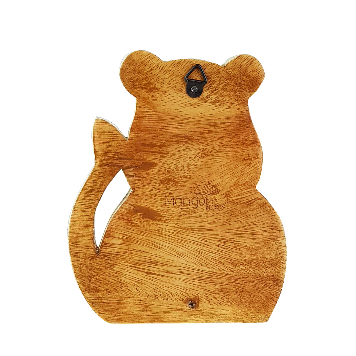 Handmade Wooden Animal Wall Hook – Monkey Pod Wood