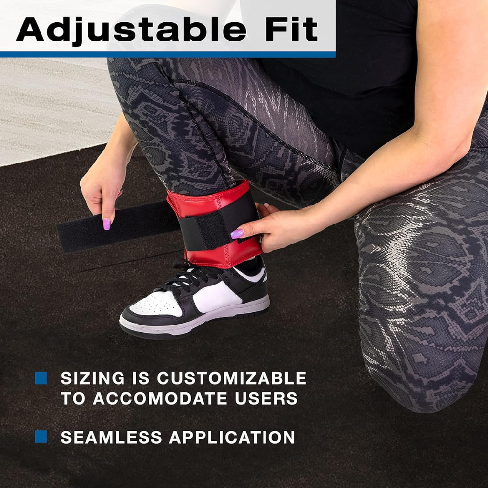 Vinyl Cuff Weights – Customisable Fitness Weights for Home Exercise & Workouts