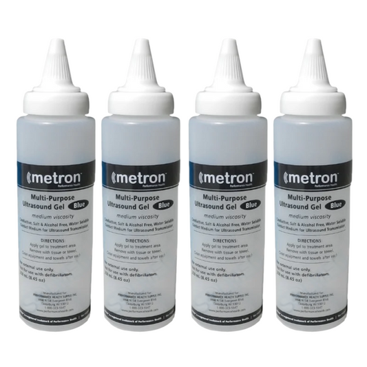 4 x Ultrasound Gel 250mL Conductive Gel Lubricating Tens Machine ECG EEG Transmission Metron