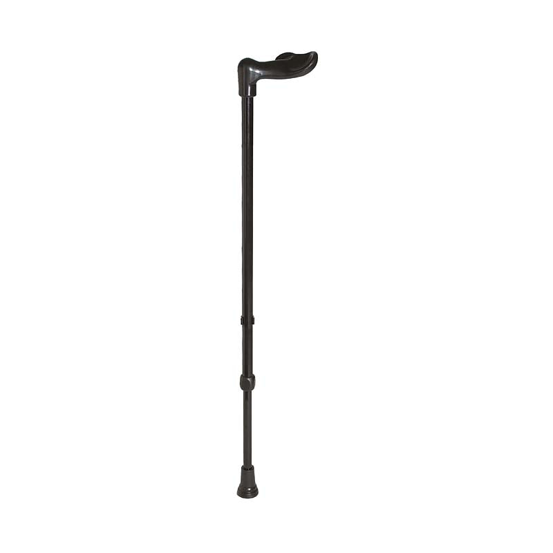 Walking Stick Ergonomic Handle & Adjustable Height Medical Grade