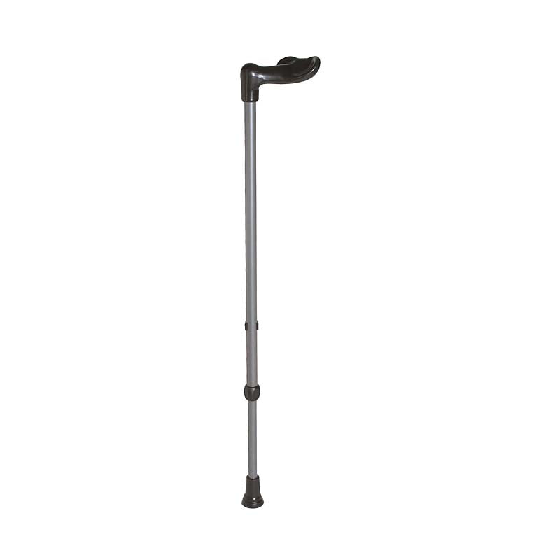 Walking Stick Ergonomic Handle & Adjustable Height Medical Grade