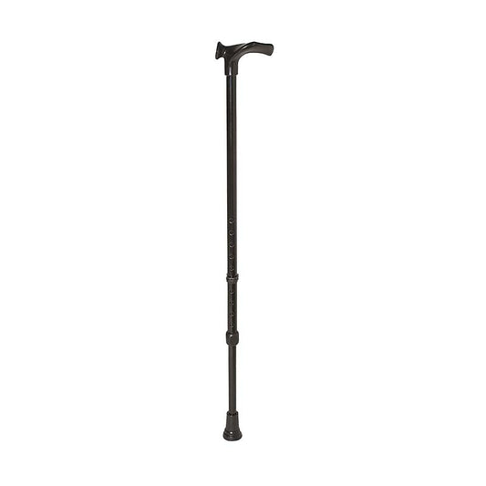 Walking Stick with Ergonomic Anatomic Handle 72-95cm Adjustable, 125kg Capacity