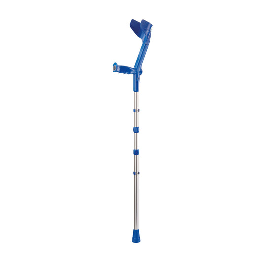 Travel Collapsible Elbow Crutches with Open Cuff - Lightweight and Portable, German Design, Supports up to 130kg