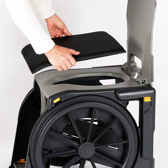 Seatara WheelAble Upholstered Shower Chair Cushion Water Resistant