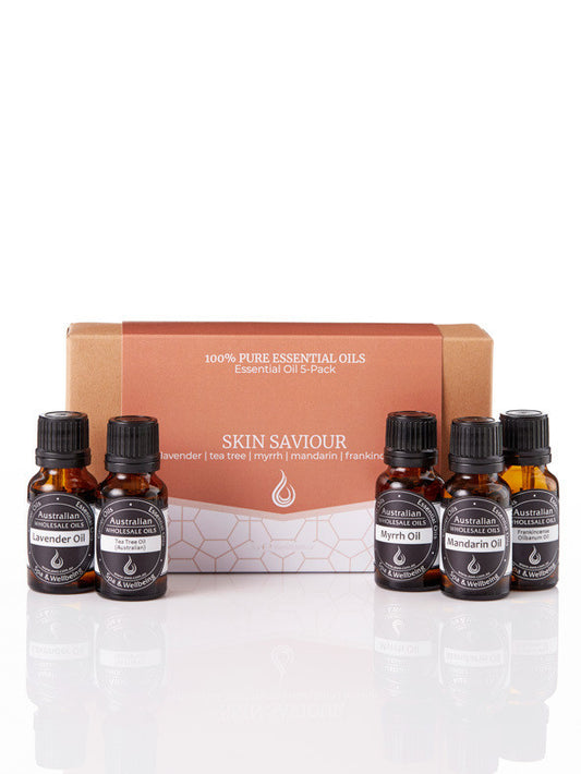 Australian Wholesale Oils Essential Oil Pack - Skin Saviour