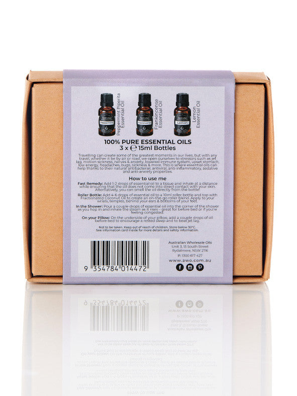 Travel Assist Essential Oil Trio