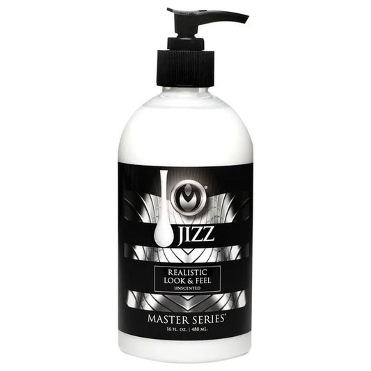 Master Series Jizz Unscented Water Based Lubricant Sex Toy Safe 473ML