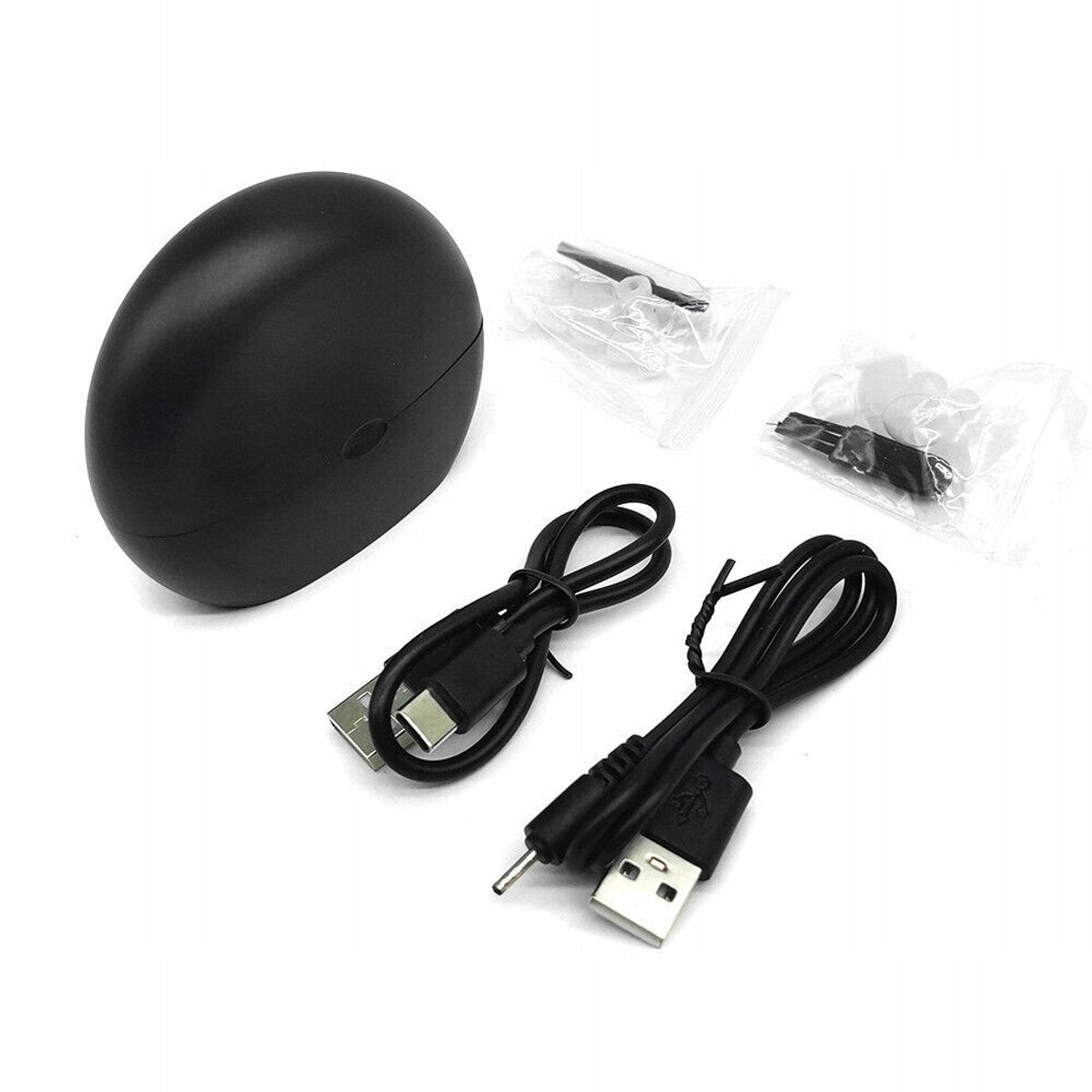 Digital hearing aid - Behind-the-ear sound collector - Rechargeable - Sound amplification - Intelligent noise cancellation - Dynamic speaker - In-ear detection