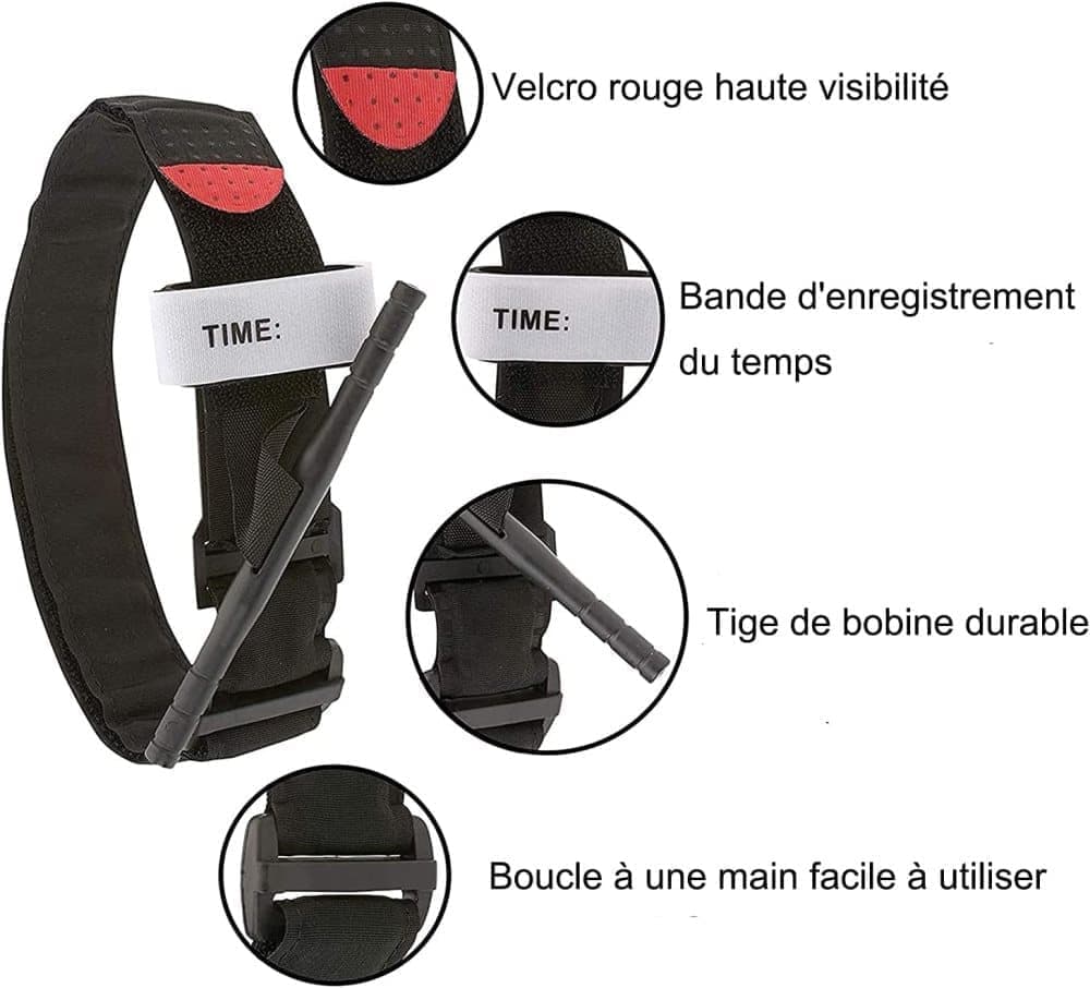 Emergency Tourniquet Kit for Bleeding Control, Hunting and Hiking