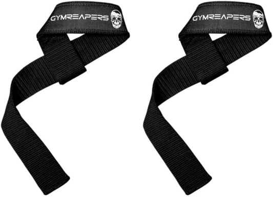 Heavy Duty Weightlifting Wrist Straps with Neoprene Padding for Deadlifts, Pull-Ups, Rows & Gym Training