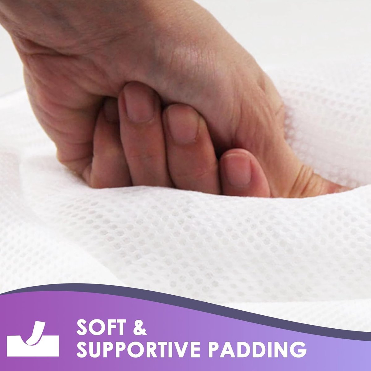 Spa Bath Pillow with Anti-Slip Suction Cups - 42x44cm Headrest for Bath & Jacuzzi