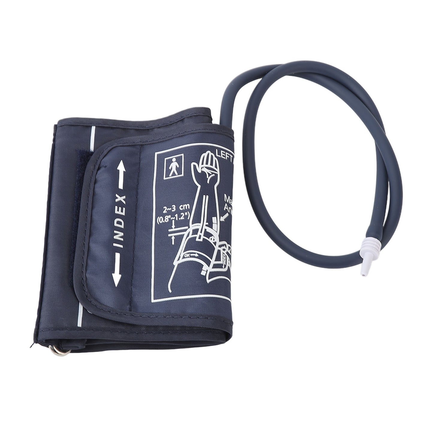 Children's Blood Pressure Cuff Replacement - Adjustable 17-22cm with Connector