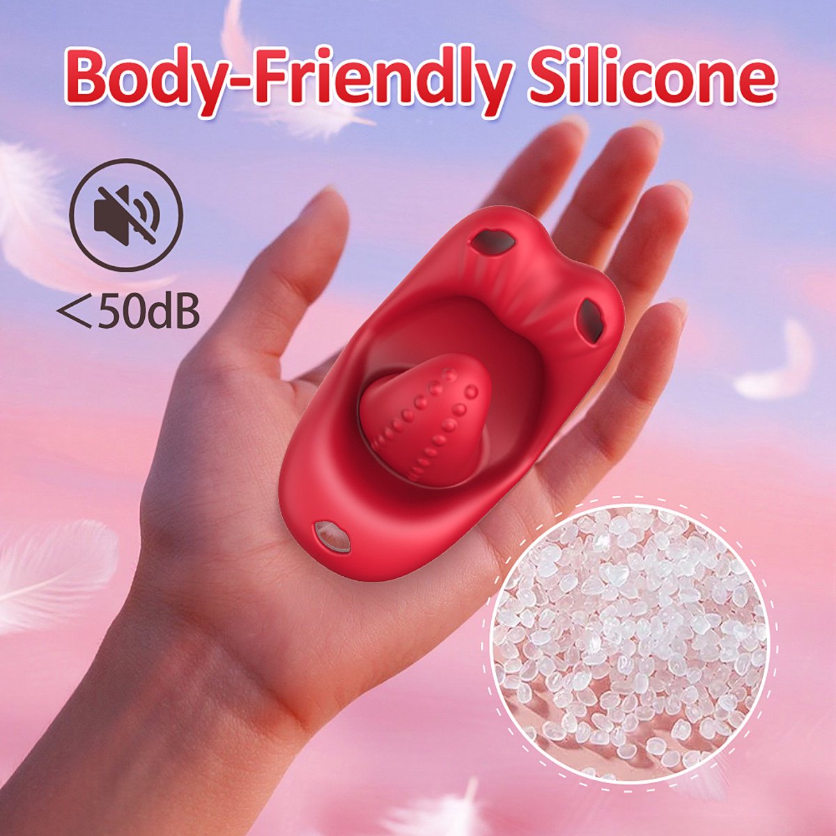 Vibrator - Dildo - Dildo Vibrator for Women | Vibrating Toy for Women with Remote Control - Vibrating Panties as a Gift for Long-Distance Relationships - Sucking and Thrusting Sensory Vibrating Toy - APP Remote Control