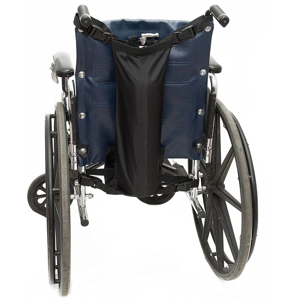 Oxygen Cylinder Bag for Wheelchairs - Universal Fit Black (Bag Only)