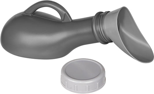 Unisex Urinal Bottle 1000ml - Portable Pee Bottle with Screw Lid
