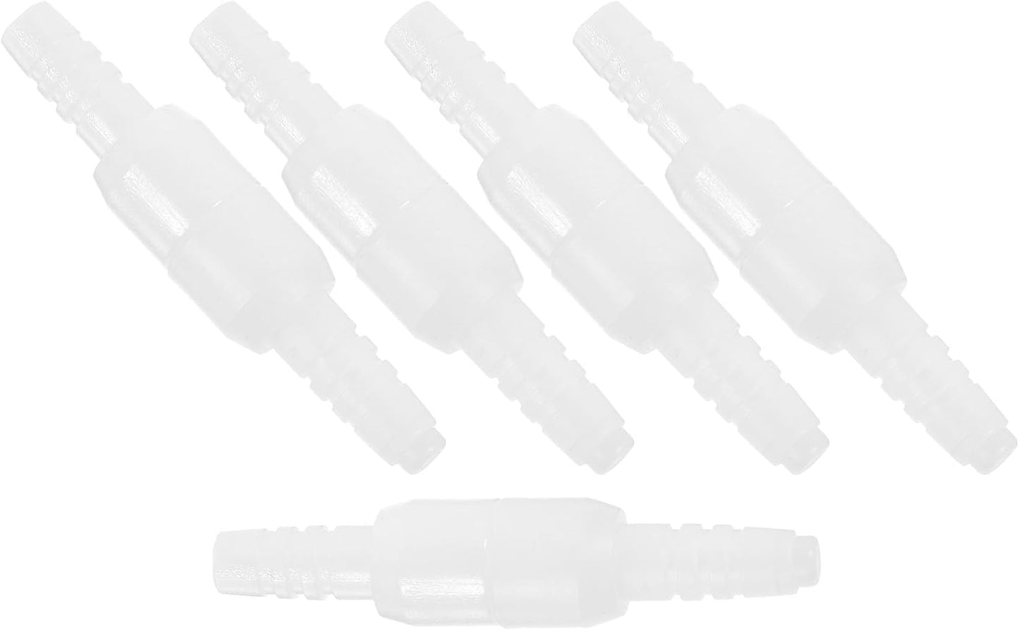 Oxygen Tubing Swivel Connector 5-Pack - 360 Anti-Tangle for Concentrators