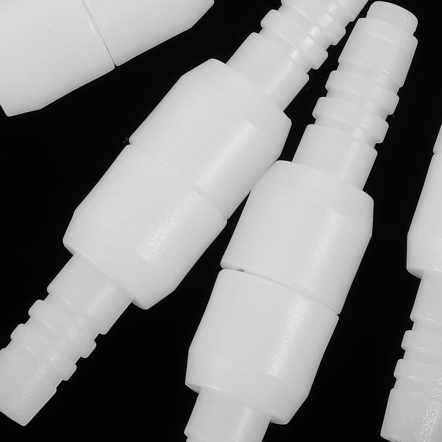 Oxygen Tubing Swivel Connector 5-Pack - 360 Anti-Tangle for Concentrators