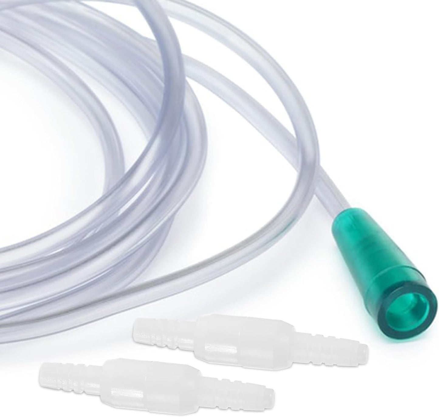 Oxygen Tubing Swivel Connector 5-Pack - 360 Anti-Tangle for Concentrators