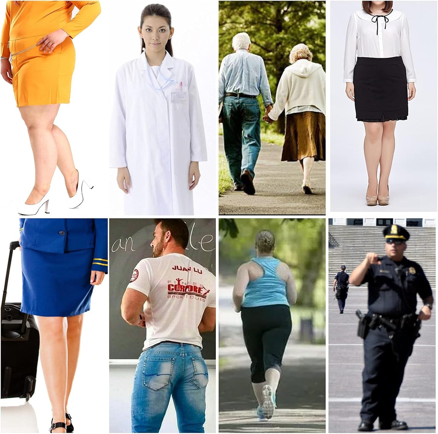 Plus Size Wide Calf Compression Socks - Extra Large Compression Stockings