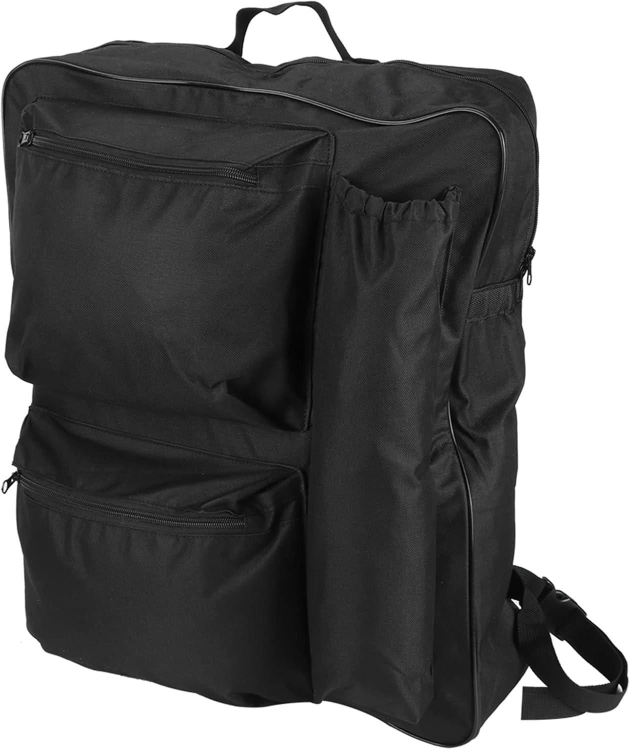 Wheelchair Backpack, Bag Storage Pouch Portable Cart