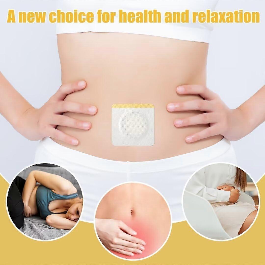 10pcs Castor Oil Wrap for Belly Button, Single-Used Castor Oil Patches Belly