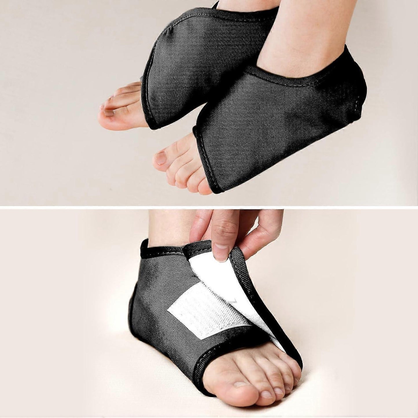 2pcs Ankle Castor Oil Pack, Comfortable Castor Oil Pack Wrap for Feet Castor Oil