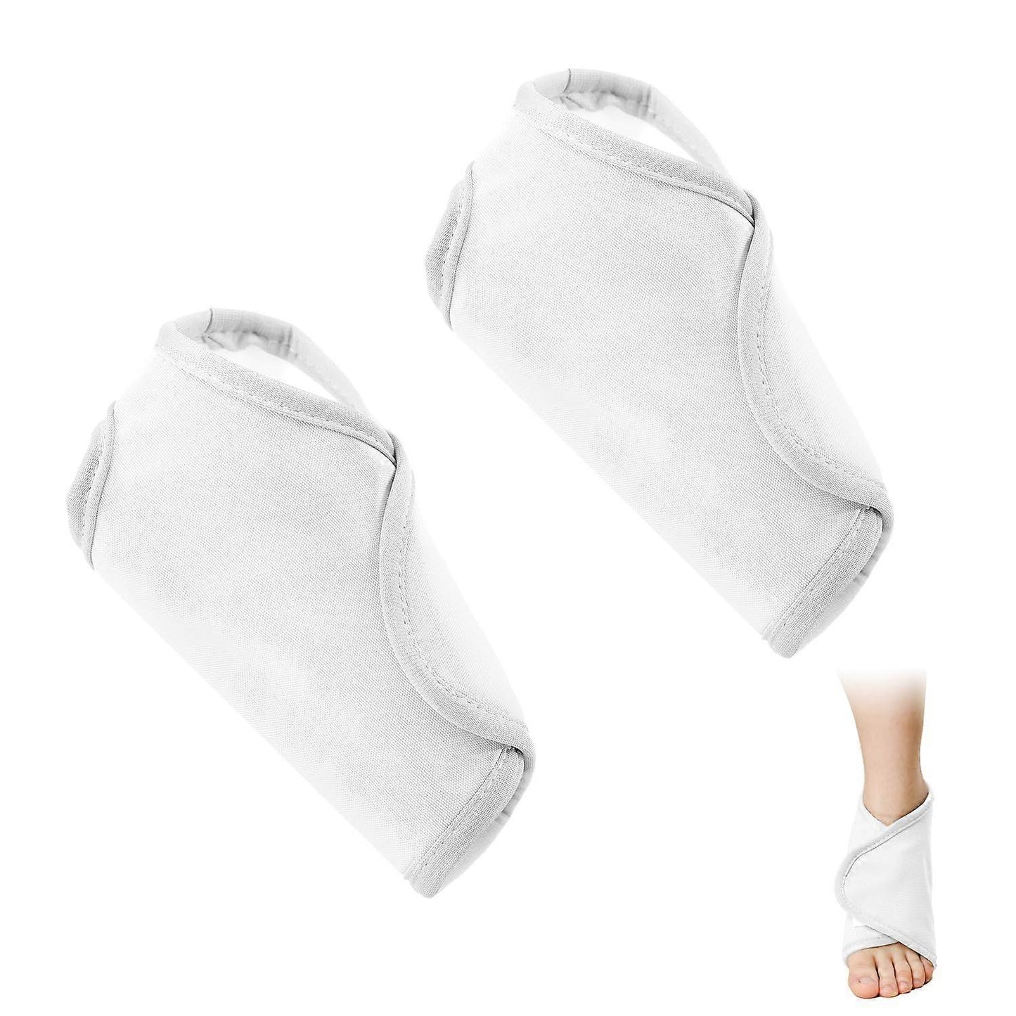 2pcs Ankle Organic Castor Oil Pack, Comfortable Castor Oil Pack Wrap for Feet