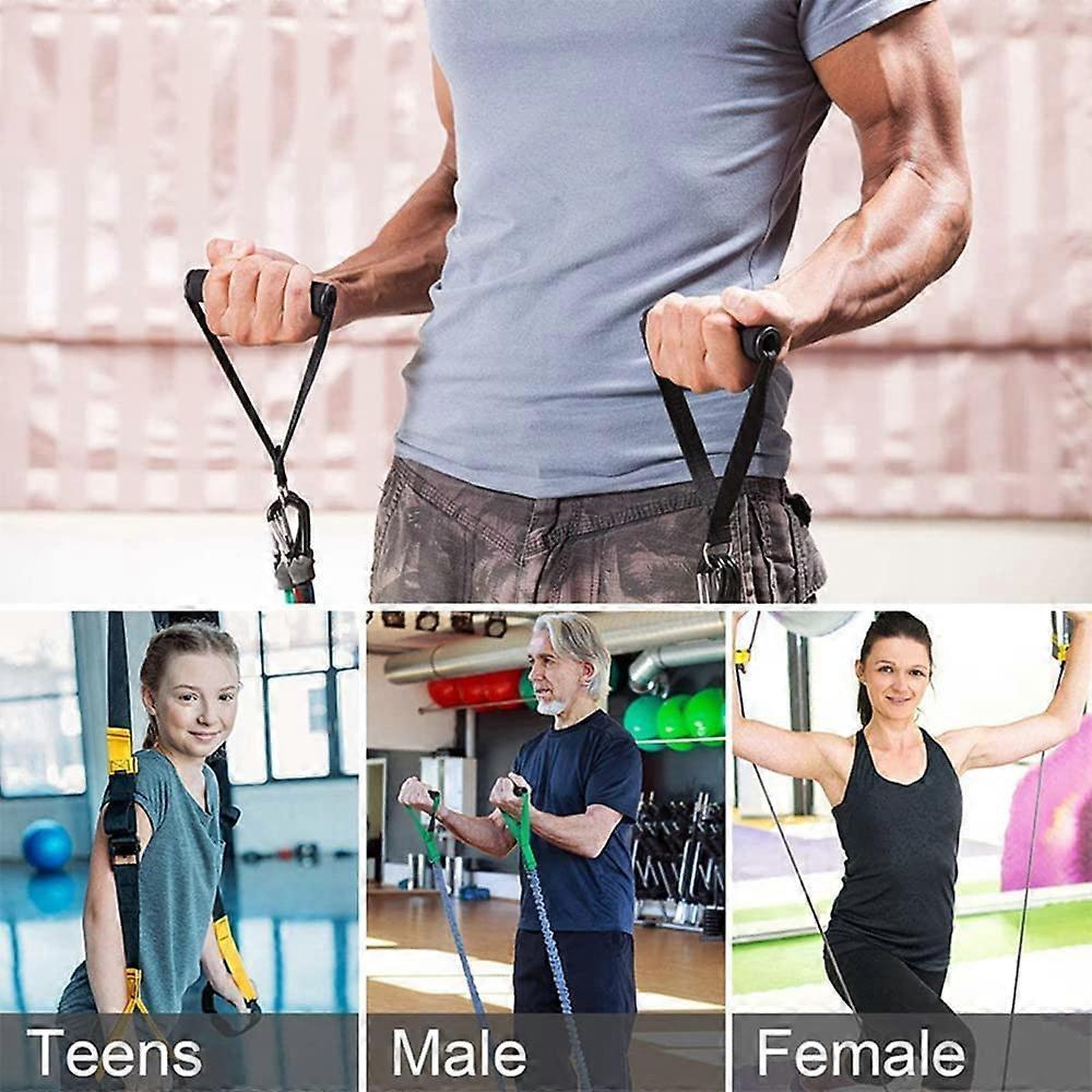 4pc Resistance Band Grip Pull Up Replacement, Grip Strength Training Accessories Gym Yoga