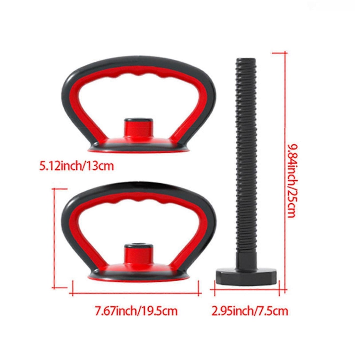 Kettlebell Handle Grip, Easy Carry Weightlifting Grip for Bodybuilding & Outdoor Gym