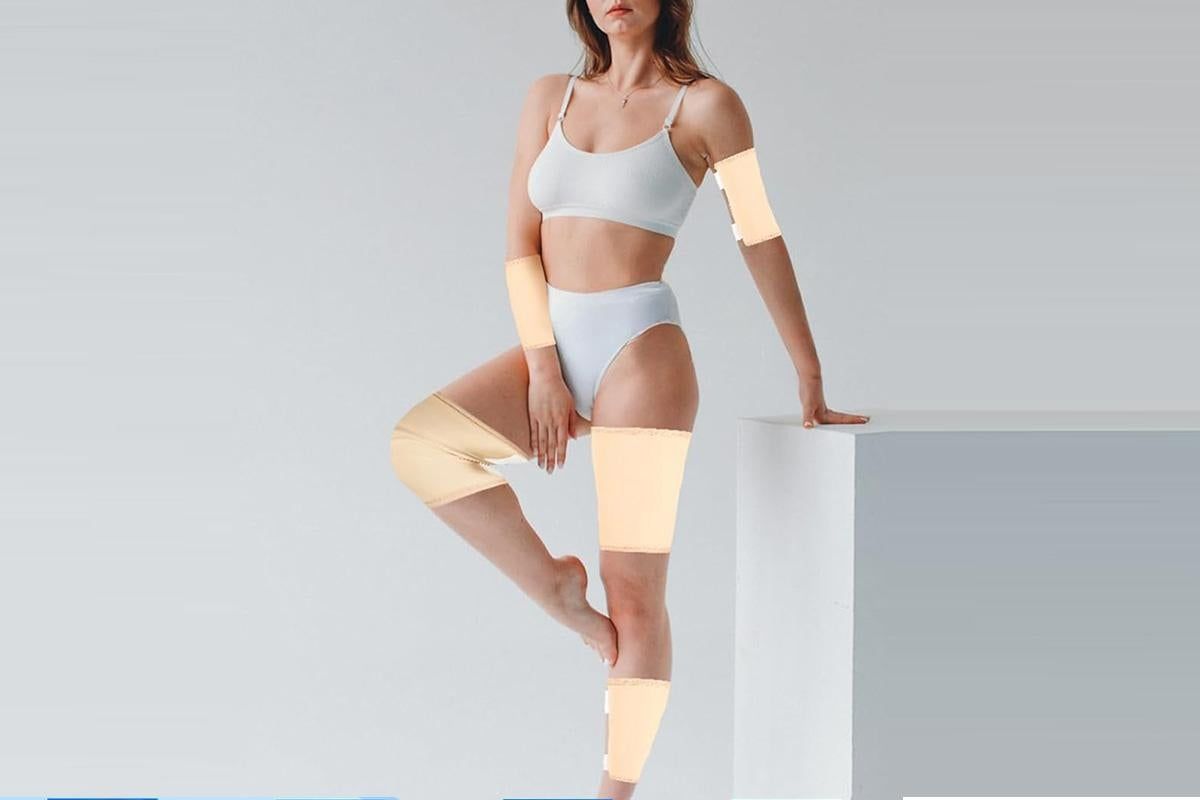 10PCS Castor Oil Pack Wraps Reusable Adjustable Elastic Straps for Neck Shoulder Chest Waist Knee Feet