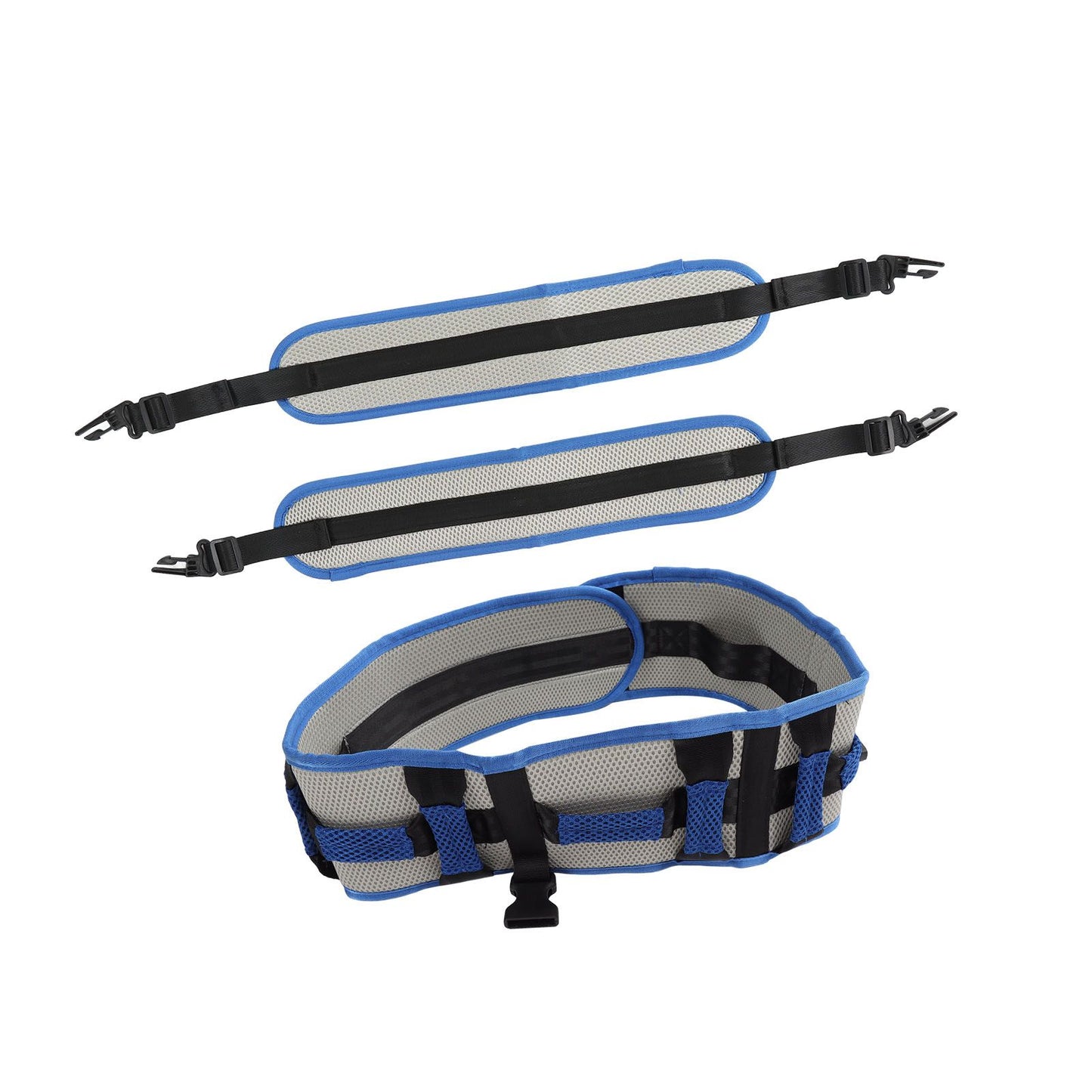 Transfer Belt with Leg Loops - Stable EVA Gait Belt for Patients & Elderly L