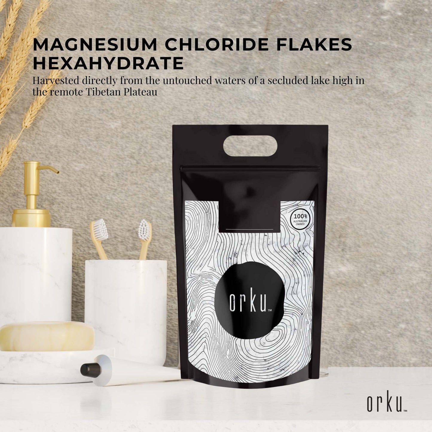 Magnesium Chloride Flakes 10kg – Multipurpose Household & Spa Use