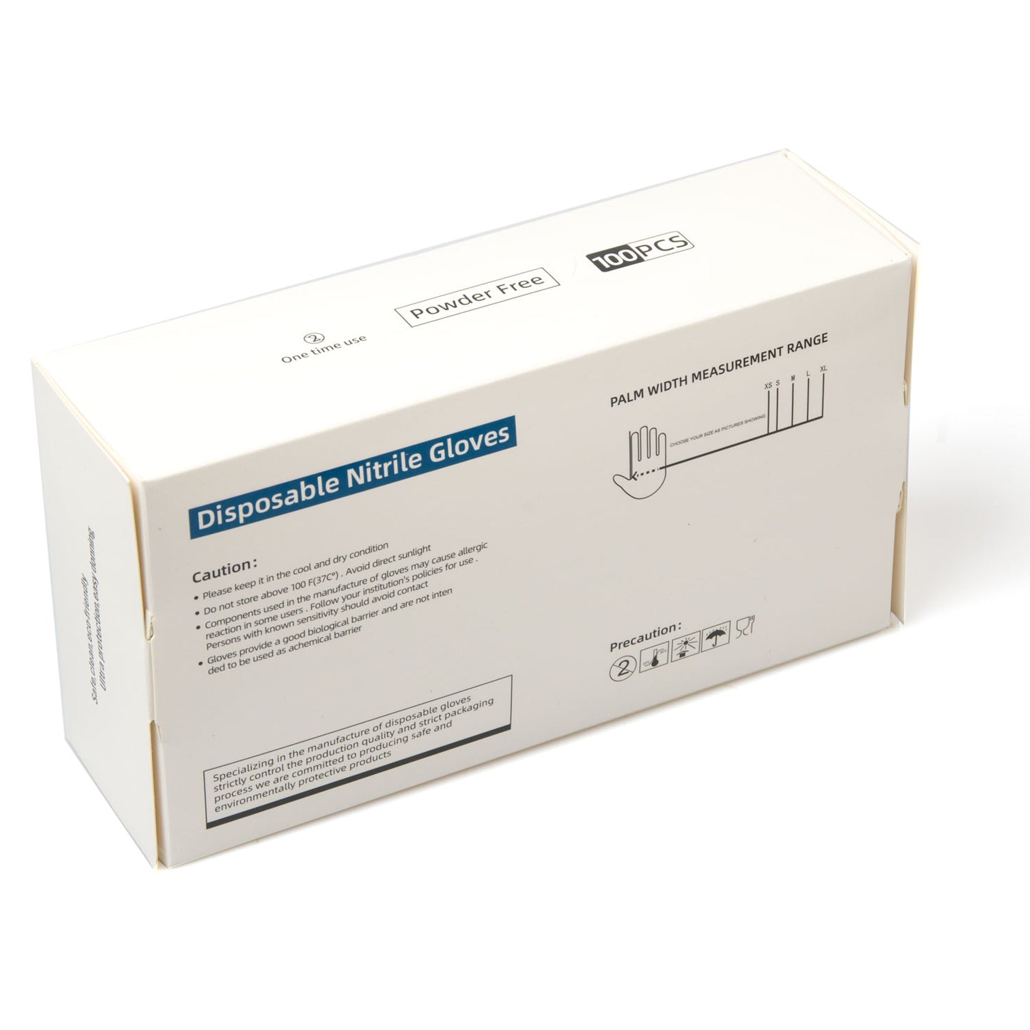 Heavy-Duty 6 Mil Nitrile Gloves - 100 Pack, Super Strong & Latex-Free for Industrial Use (X-Large)