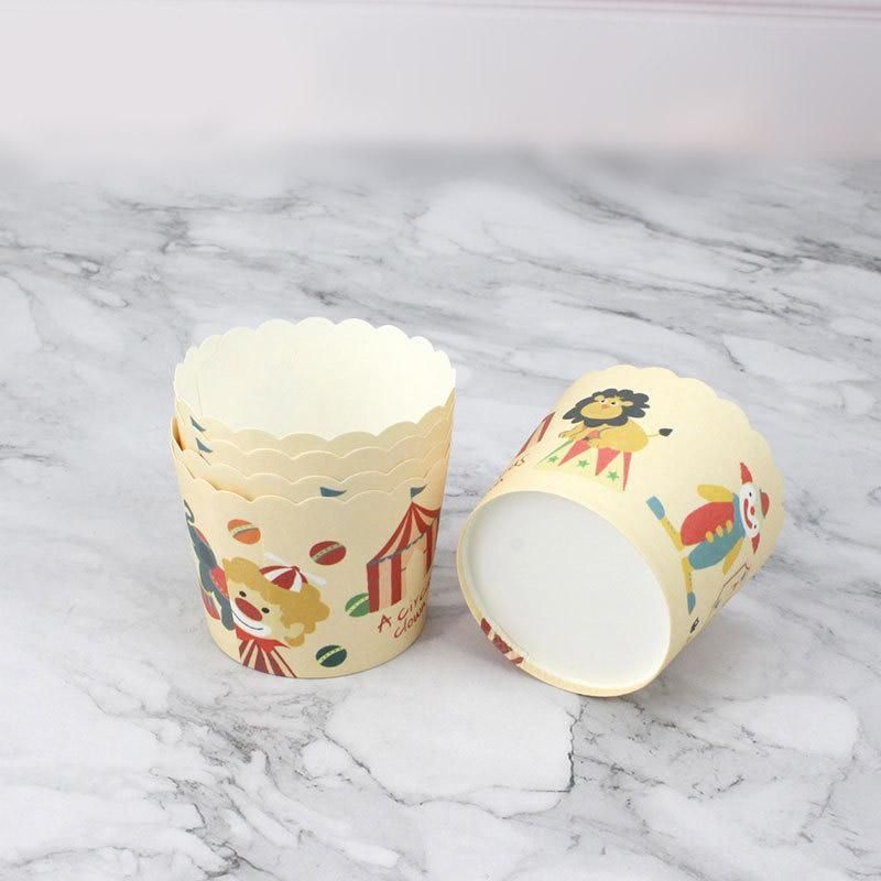 500pcs Colorful Cupcake Muffin Baking Cups Greaseproof Nonstick Paper Liners - Cupcake-500pcs-FTBD