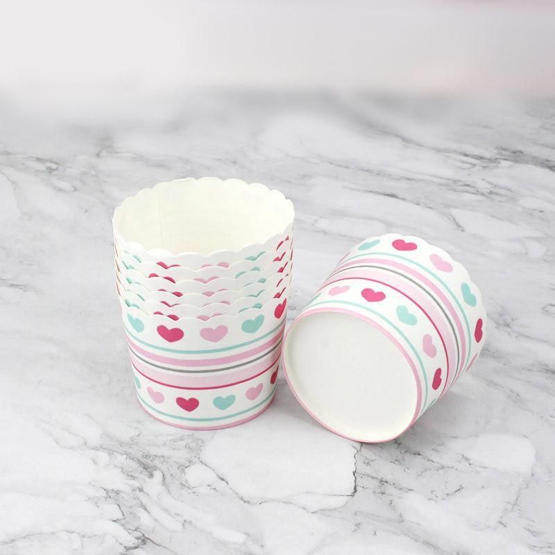 500pcs Colorful Cupcake Muffin Baking Cups Greaseproof Nonstick Paper Liners - Cupcake-500pcs-FTBD