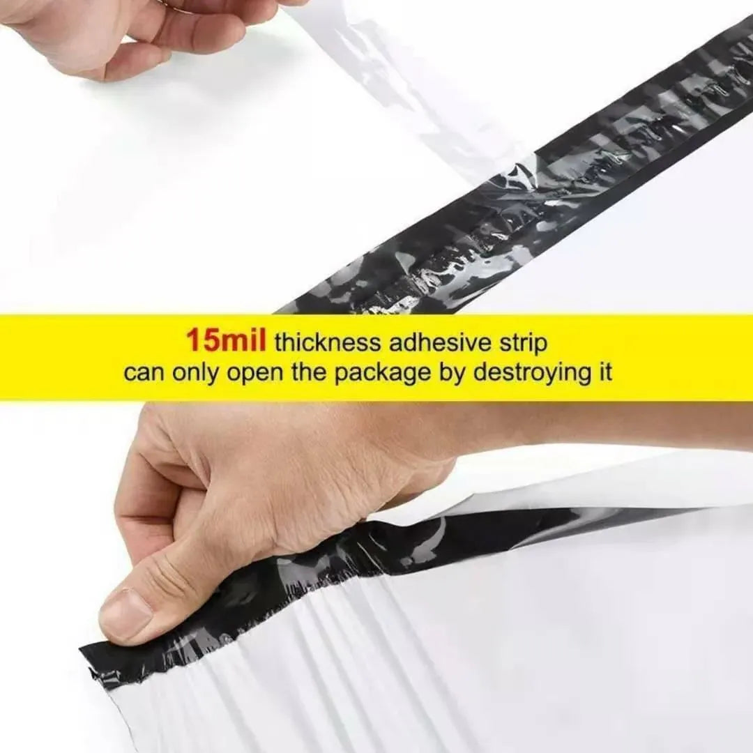 Poly Mailer Bags Mailing Satchel Plastic Courier Self Sealing Packing - 20*80cm *100 PCS