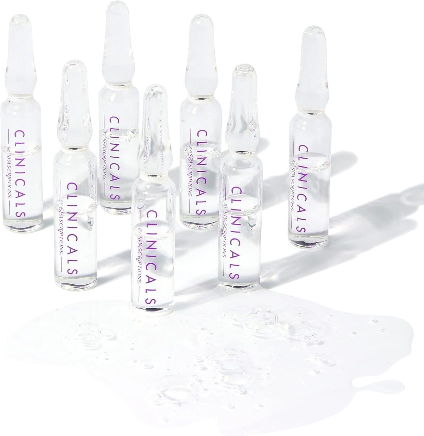 Spascriptions Clinicals Resurfacing Serum Ampoules 7-Pack - Niacinamide & Glycolic Acid
