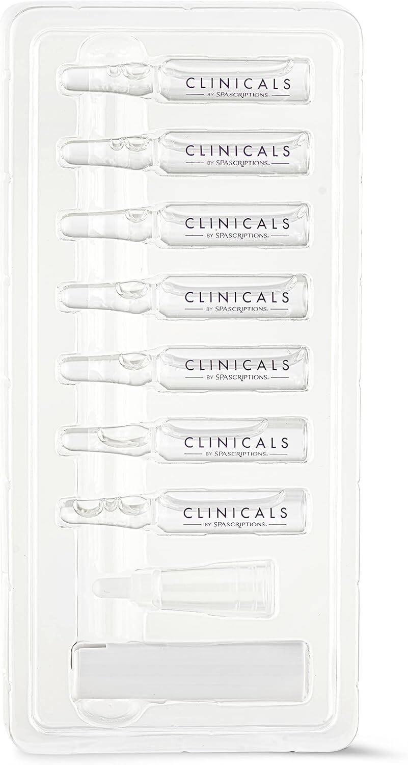 Spascriptions Clinicals Resurfacing Serum Ampoules 7-Pack - Niacinamide & Glycolic Acid