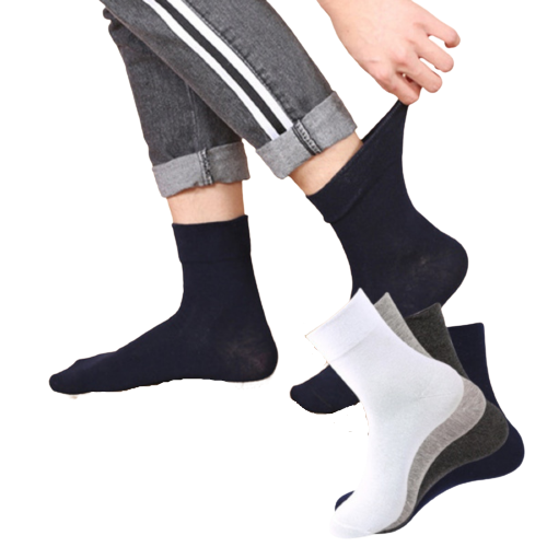 1x Pair COTTON Rich LOOSE TOP SOCKS Dress Medical Circulation Diabetic Comfort