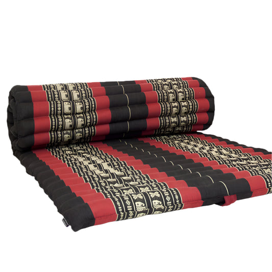 Handmade Thai Kapok Roll Up Mattress – Organic Kapok Sleeping Mat, Yoga Daybed and Floor Futon