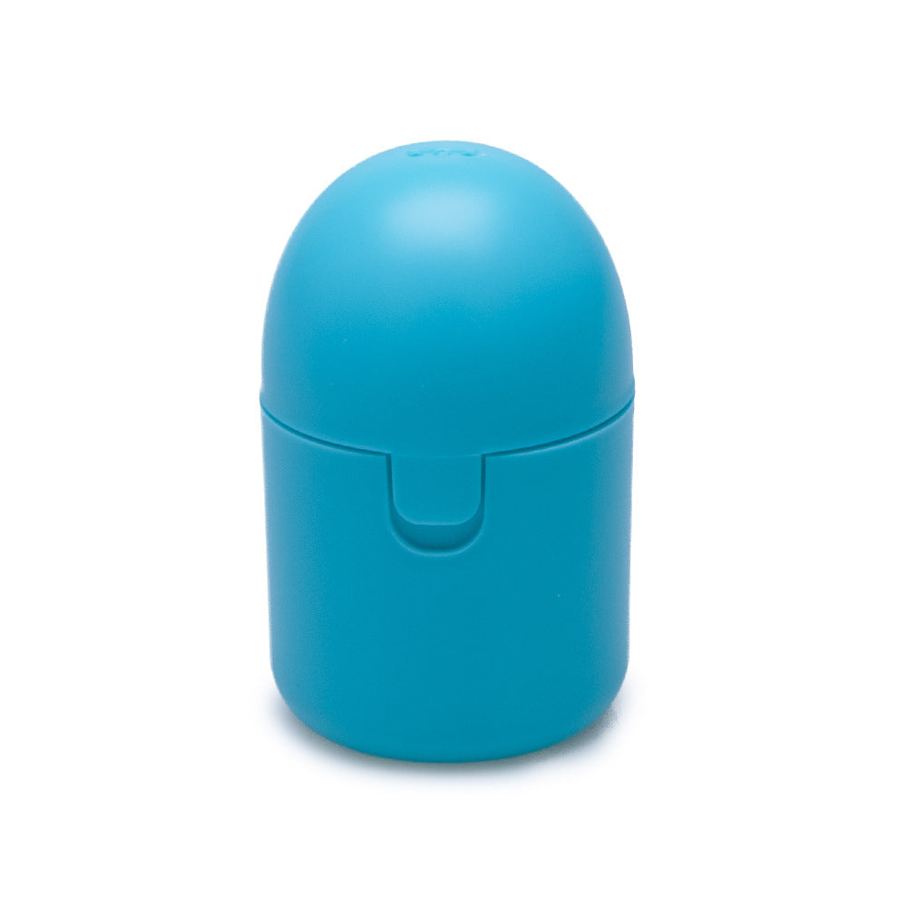 2PCS Medical Silicone Menstrual Cup S + Sterilizer Box - Microwave Safe (Blue)