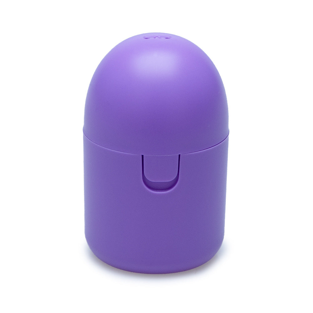 2PCS Medical Silicone Menstrual Cup S + Sterilizer Box - Microwave Safe (Purple)