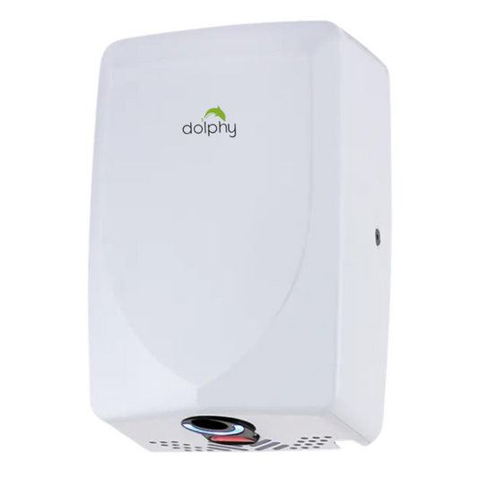 Compact Hand Dryer 700W & 1000W Commercial Washroom - ABS White