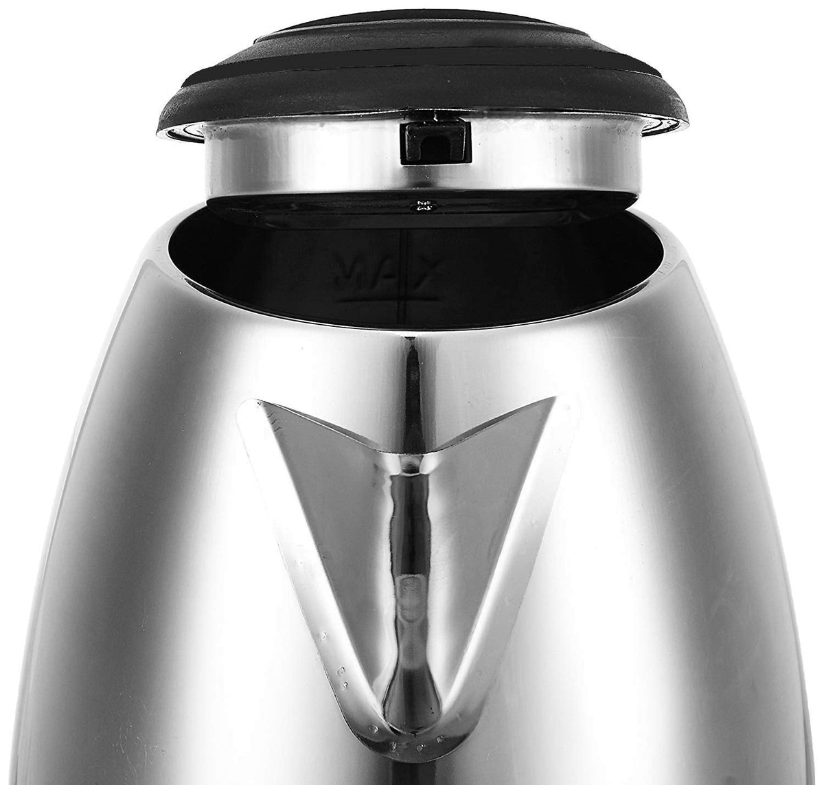 1.2L Stainless Steel Electric Kettle Hotel & Home Use - Silver