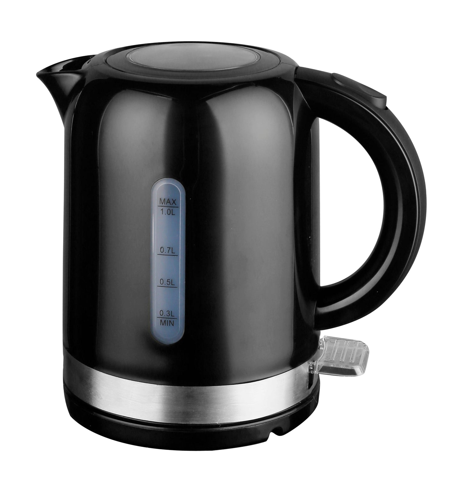 1L Black ABS Electric Kettle Hotel & Home Use 1800W
