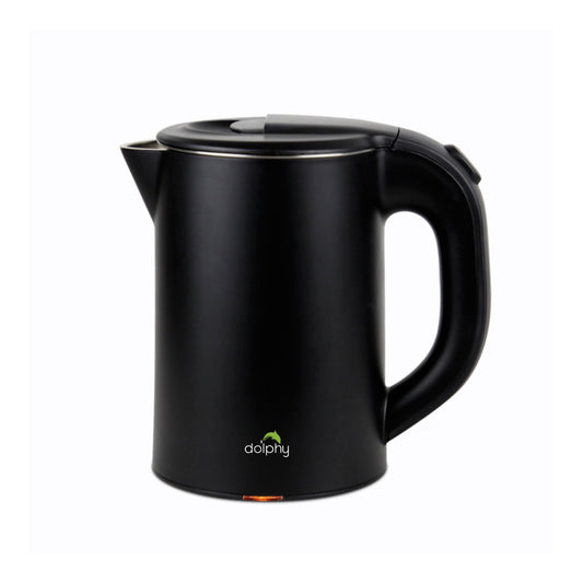 0.8L Stainless Steel Electric Kettle Hotel & Home Use - Black
