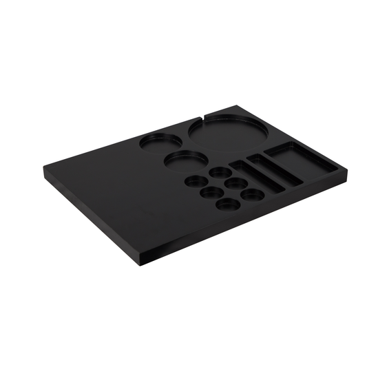 Beech Wood Kettle & Hospitality Tray Hotel Room - Black