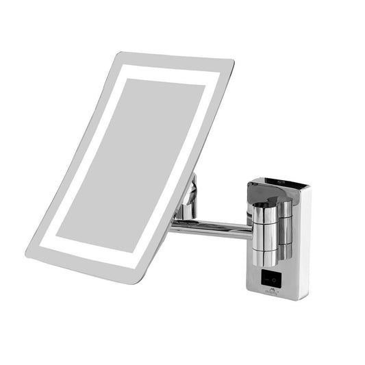 5X LED Magnifying Makeup Mirror Wall Mount Bathroom Vanity