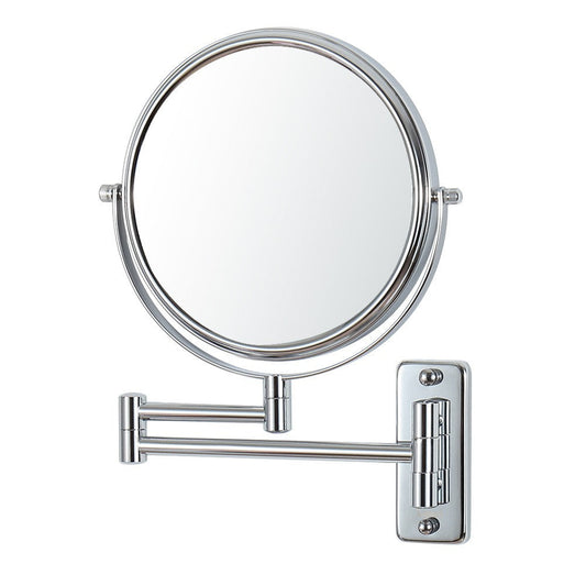 Wall Mounted Round Makeup Mirror 3x & 1x Dual-Sided Magnifying